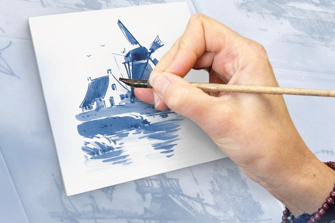 Workshop 'Paint your own Delft Blue Tile!' - The Setting at Muntplein (De Munt) and What You’ll Find On Arrival