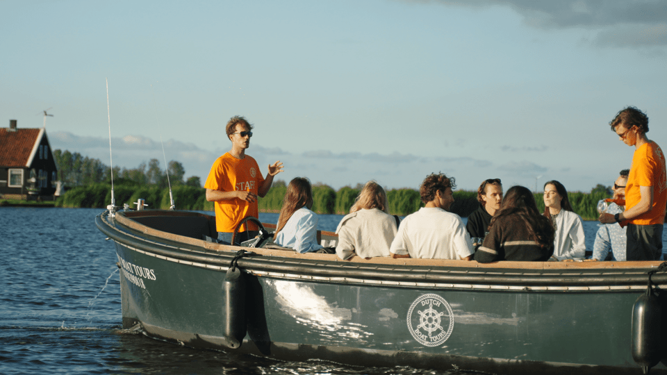 Zaanse Schans: Private Cruise + Live Guide, Optional Drinks - Comfort, Weather, and the 12-Person Boat Limit