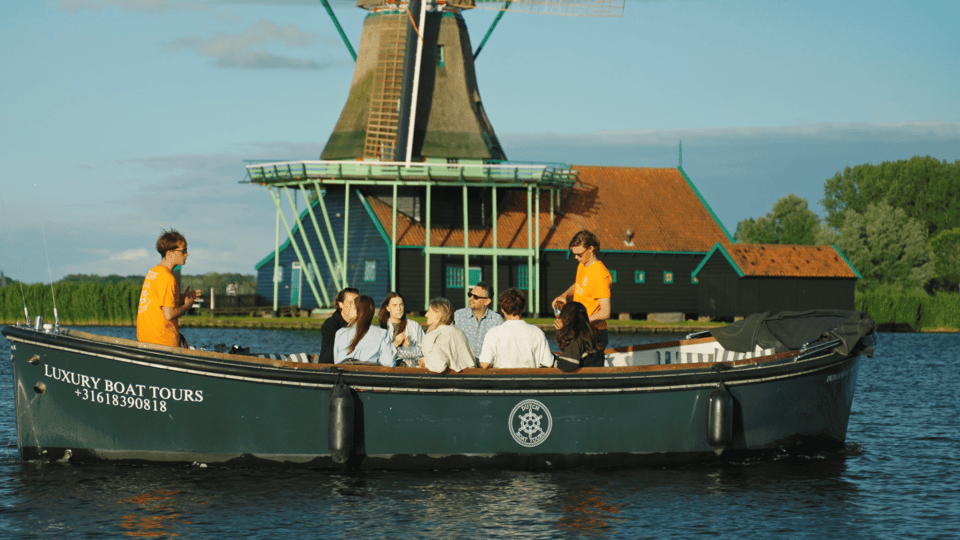 Zaanse Schans: Private Cruise + Live Guide, Optional Drinks - Timing and Price: Is $153 Worth It for a Private Group?