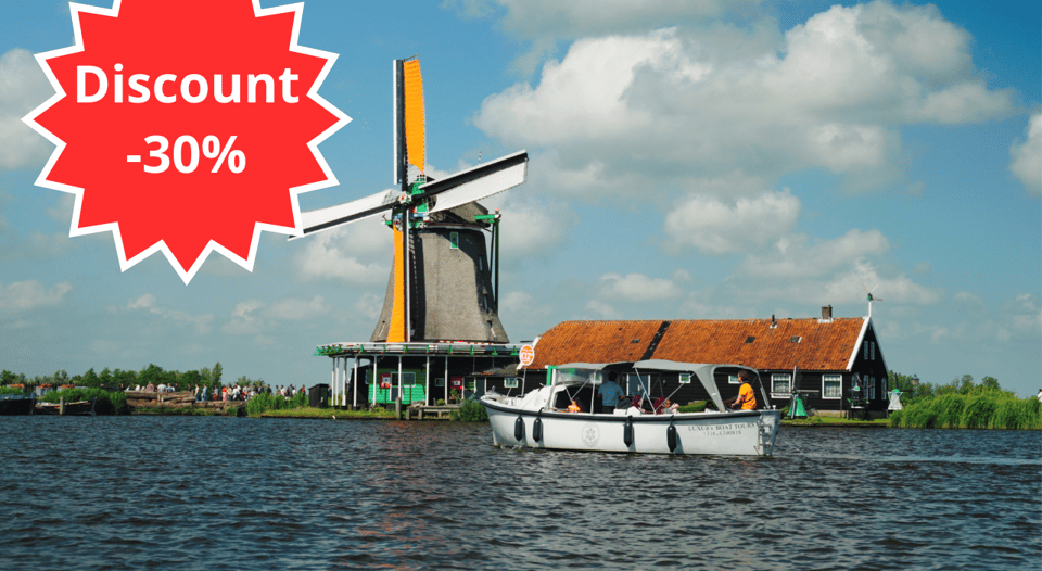 Zaanse Schans: Private Cruise + Live Guide, Optional Drinks - Getting to the Dock: The Only Logistics That Really Matter