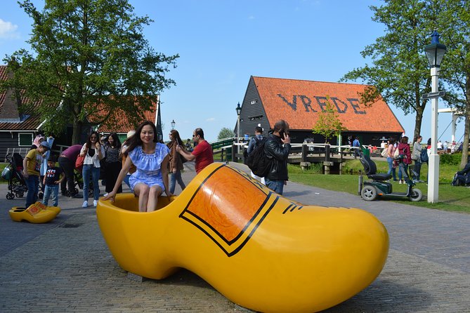 Zaanse Schans & Volendam Small-Group Tour with Hotel Pickup - Zaanse Schans windmill village: the Dutch postcard scene, with real working crafts